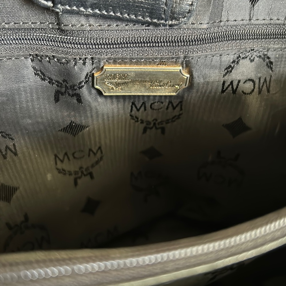 MCM Vintage Black Studded Bag - Picture 6 of 16